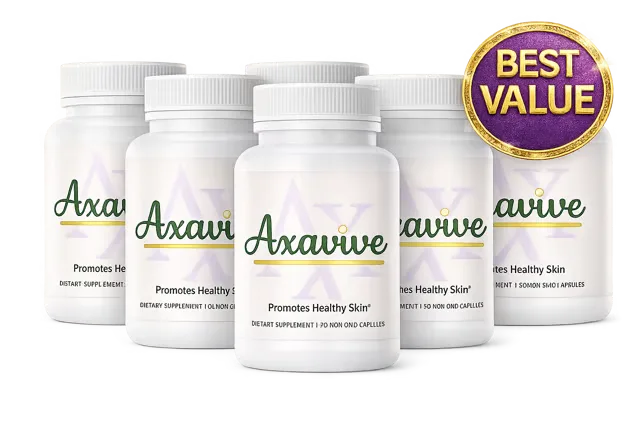 Axavive Bottle &mdash; Daily Skin Health Supplement Official US