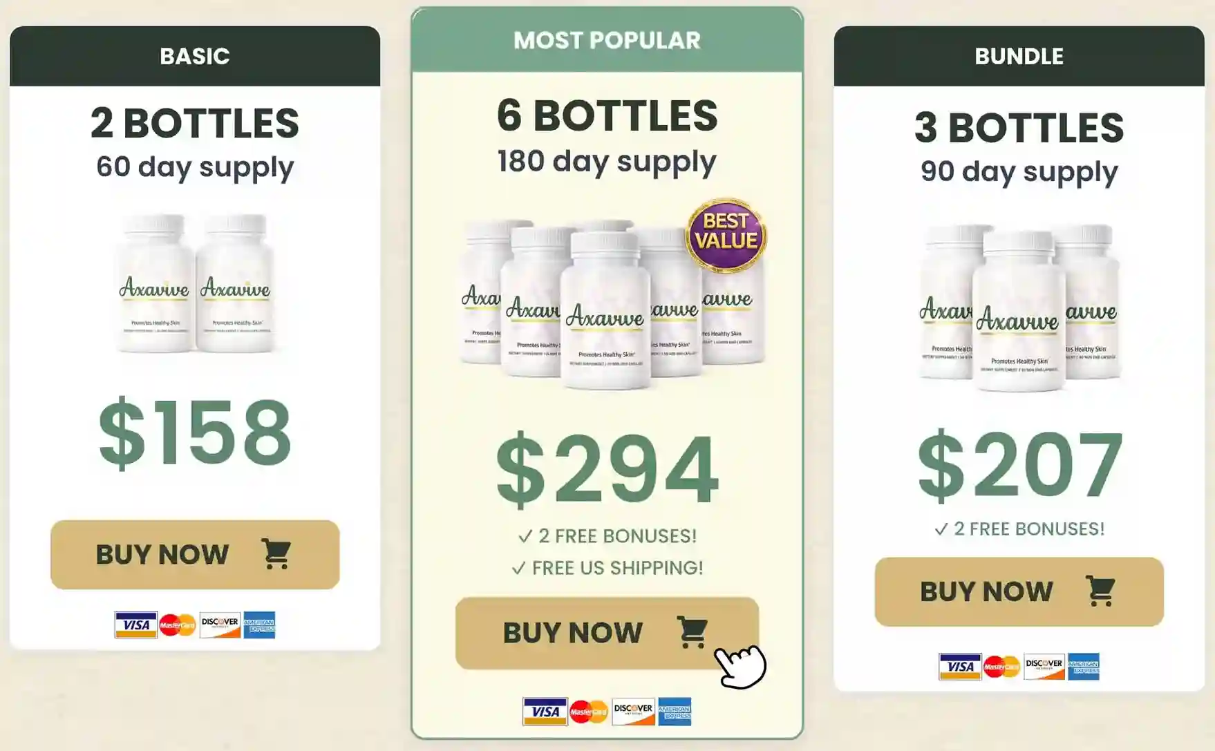 Axavive &mdash; Official US Order Page 2026